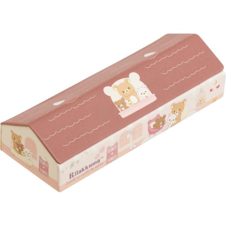 Rilakkuma Glasses Case Lovely House San-X Japan 2024