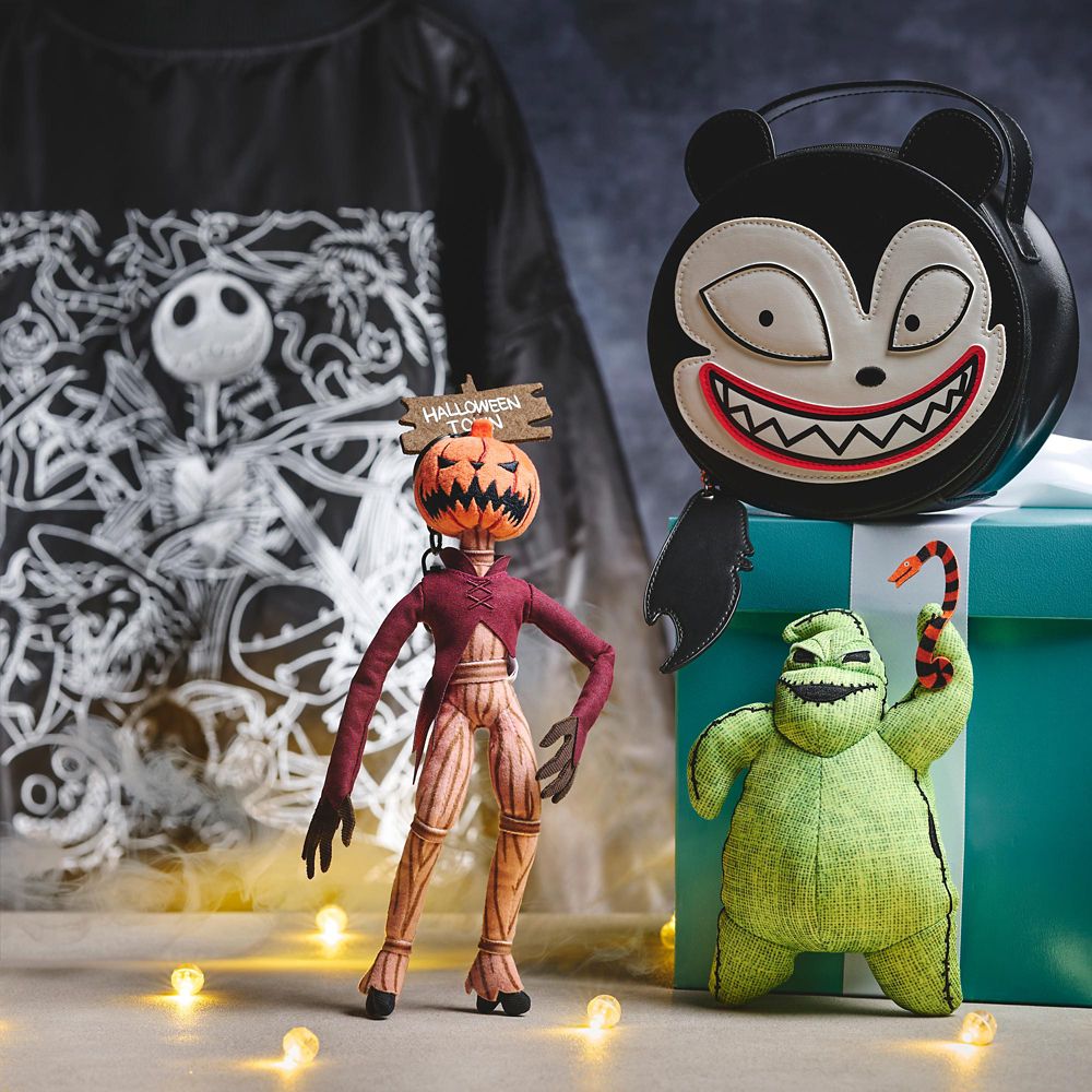 Nightmare Before Christmas Vampire Teddy Vanity Pouch Face Disney Store Japan