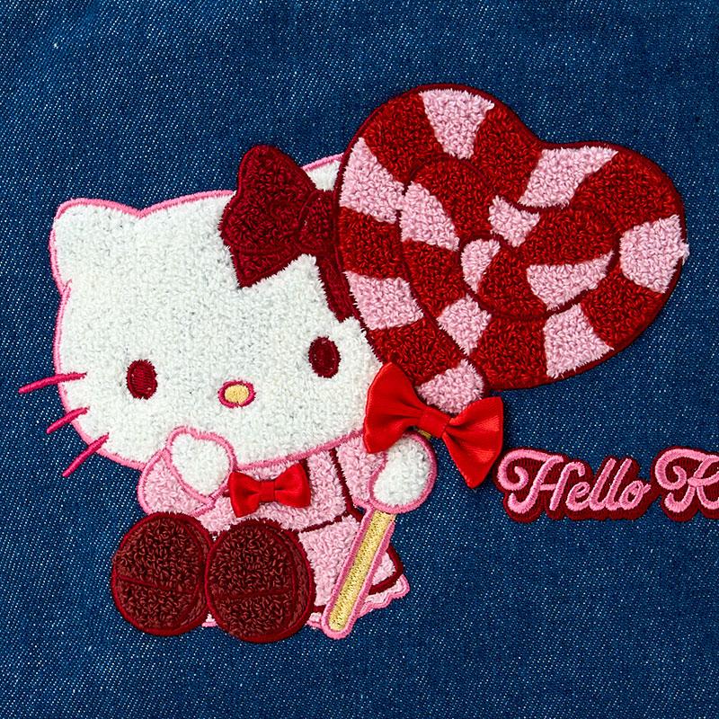 Hello Kitty Denim Tote Bag Sagara Embroidery Sanrio Japan 2025