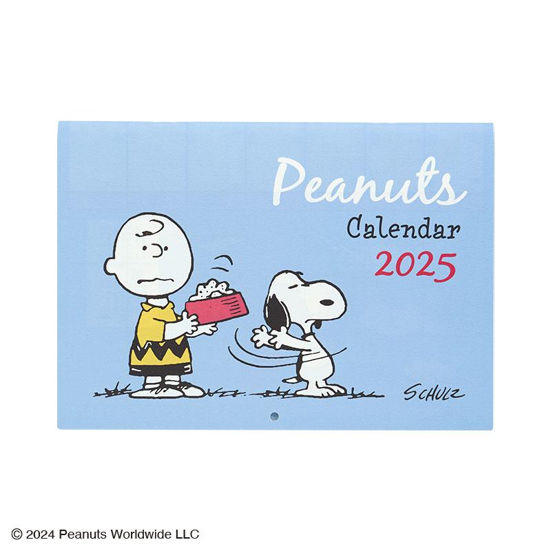 PEANUTS Snoopy Wall Calendar 2025 Wide Sanrio Japan