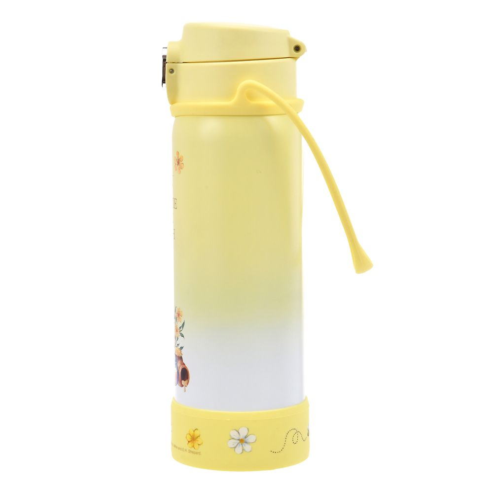 Winnie the Pooh Stainless Bottle Strap 470ml Gradiention Disney Store Japan 2025