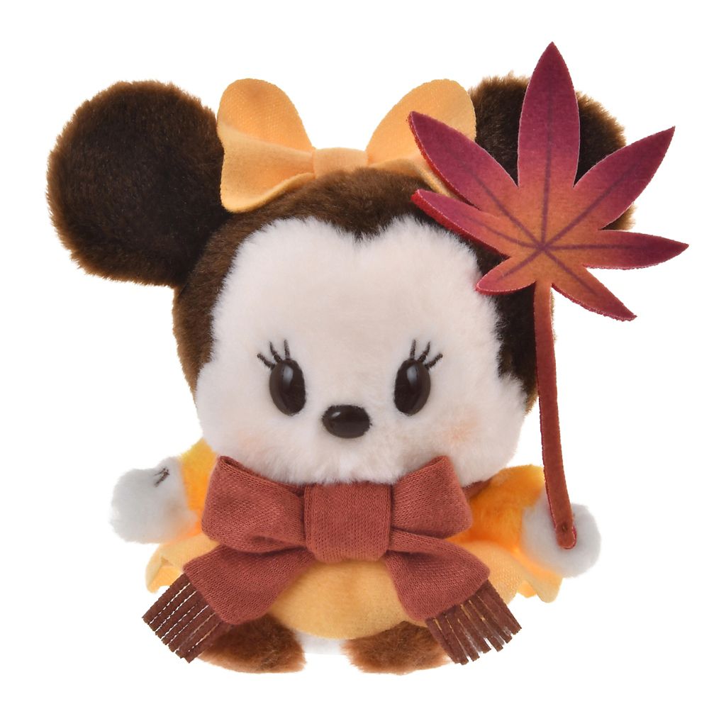 Minnie Plush Doll Autumn Urupocha-chan Disney Store Japan 2025