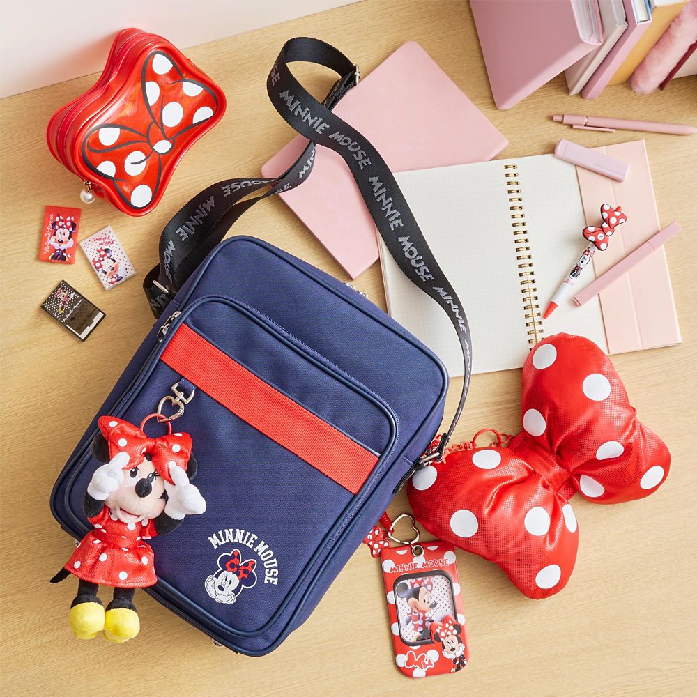 MINNIE'S DOT RIBBON School Shoulder Bag Disney Store Japan 2025