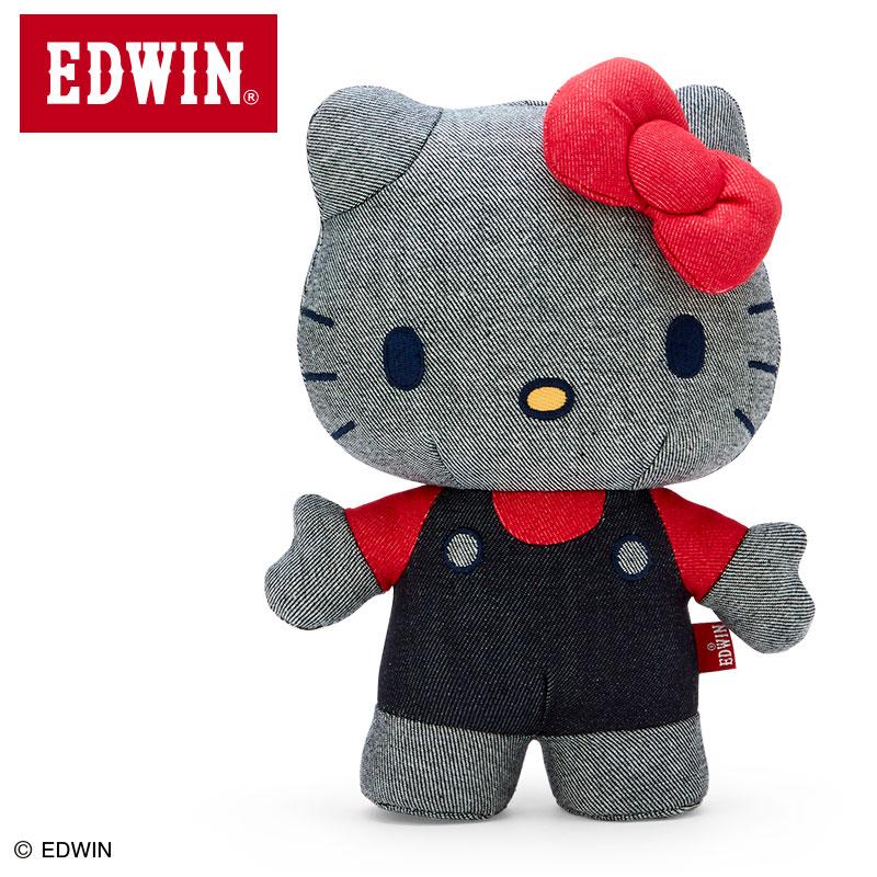 Hello Kitty Plush Doll EDWIN Sanrio Japan 2024