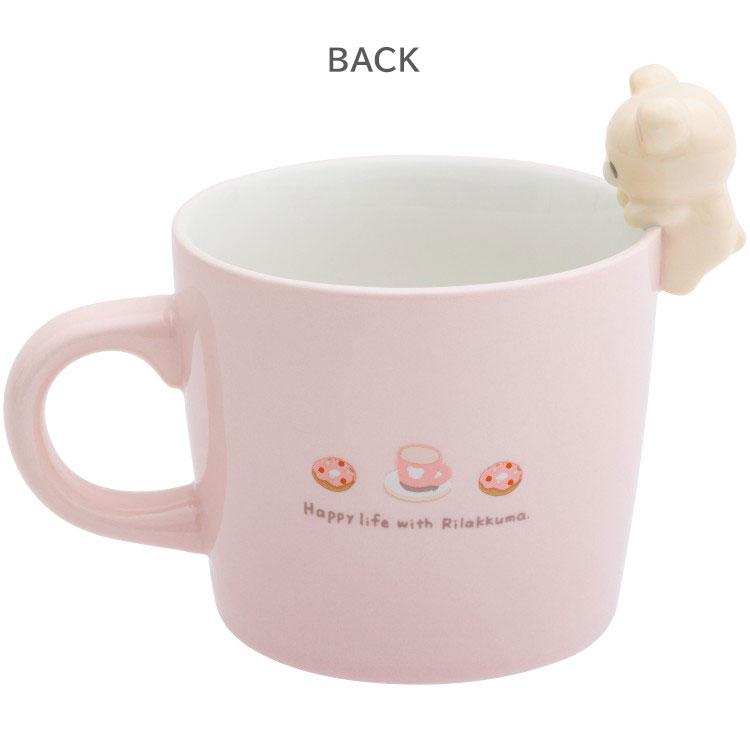 Korilakkuma Mug Cup w/ Figure Pink San-X Japan 2025 Rilakkuma