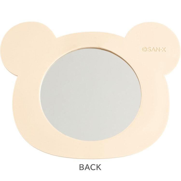 Korilakkuma Mirror Face Die-cut BASIC RILAKKUMA Flower San-X Japan 2025