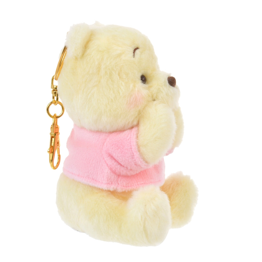 Winnie the Pooh Plush Keychain KUSUMI PASTEL Disney Store Japan 2024