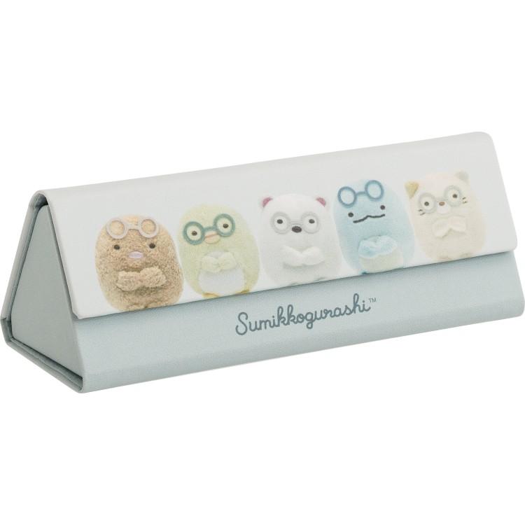 Sumikko Gurashi Glasses Case Blue Stuffed Animal Photos San-X Japan 2025
