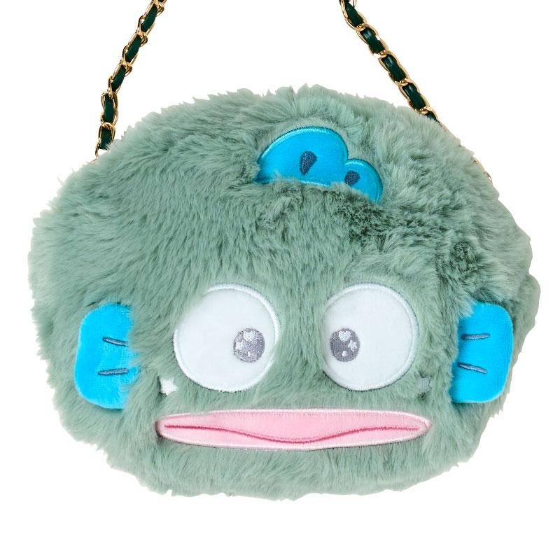 Hangyodon Fur Shoulder Bag Face Shape Sanrio Japan 2024