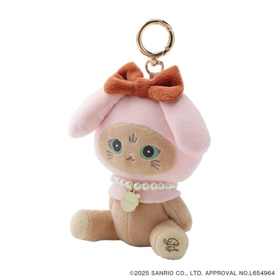 My Melody Keychain Bag Charm Nunetto Cat PAUL & JOE Sanrio Japan 2025