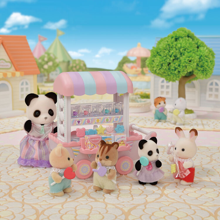Sylvanian Families Dream Color Candy Wagon EPOCH Japan