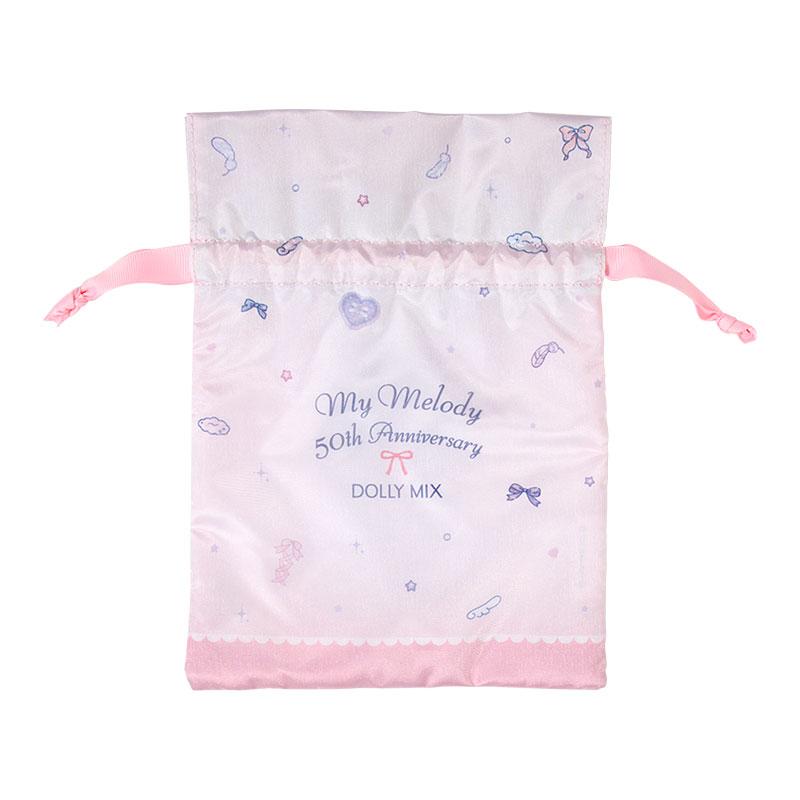 My Melody Pearl Drawstring Pouch DOLLY MIX Sanrio Japan 2025