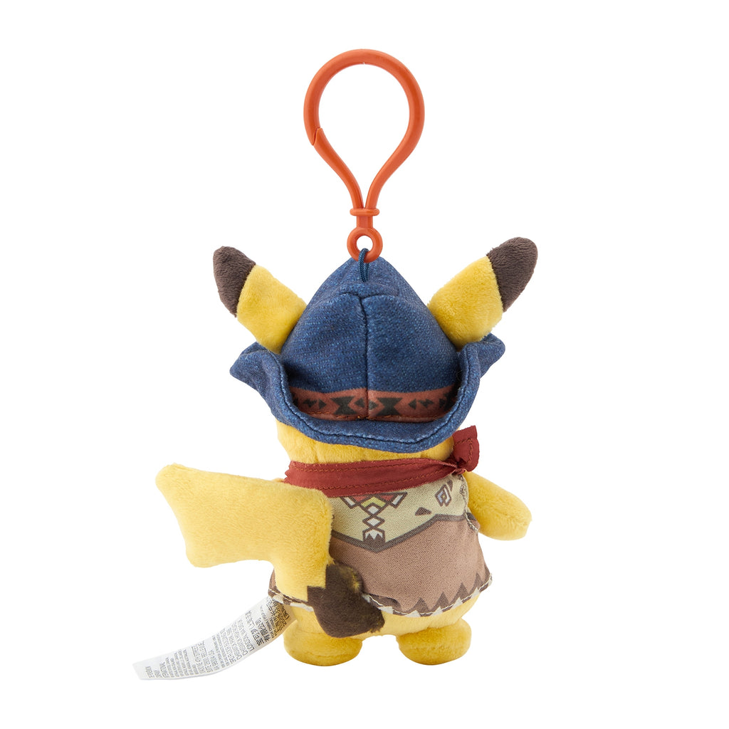 Pikachu Plush Keychain Run Run ! Desert Pokemon Center Japan 2025