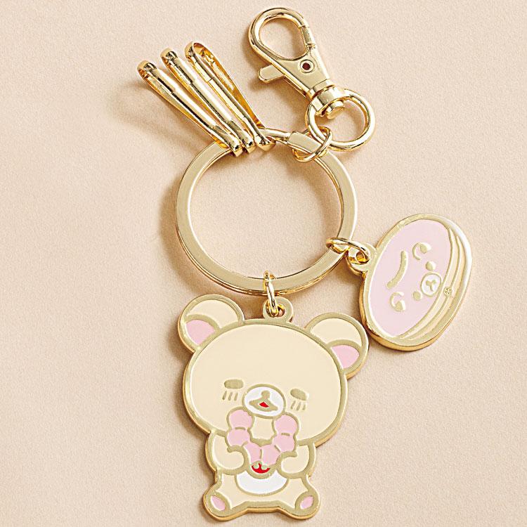 Korilakkuma Keychain Key Holder Mister Donut San-X Japan 2025 Rilakkuma