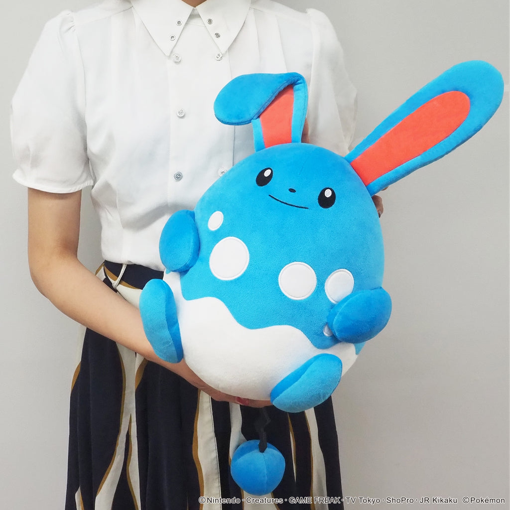 Azumarill Marilli PoteHug Plush Cushion Pokemon Center Japan 2024