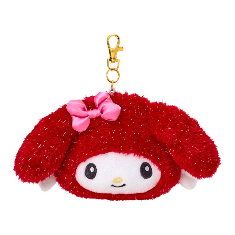 My Melody Plush Pass Case Face Angel Red Sanrio Japan 2025