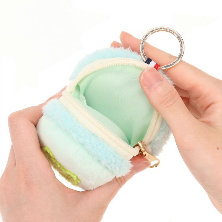 Pickles the Frog Macaroon mini Pouch Paris Green Japan 2024