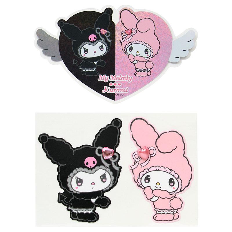 Kuromi Sticker Set Melousa Romiusa Sanrio Japan 2025