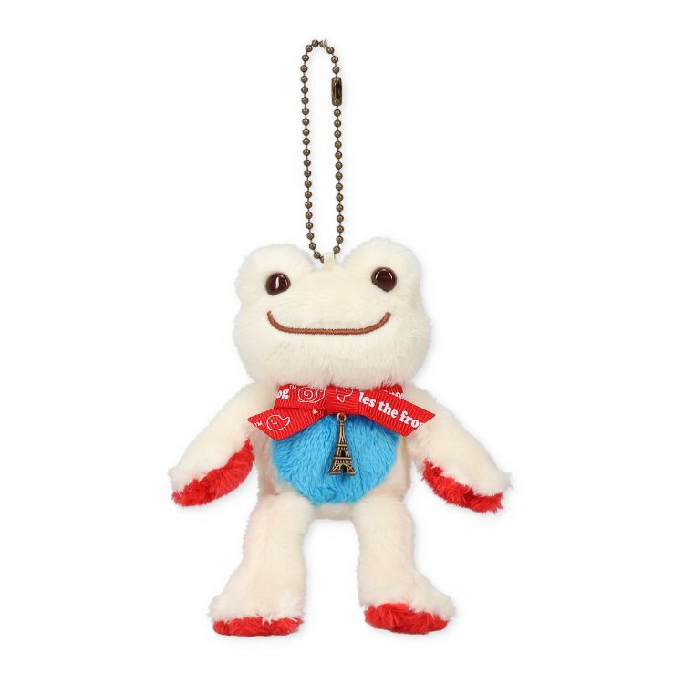 Pickles the Frog Plush Keychain Paris Japan 2024