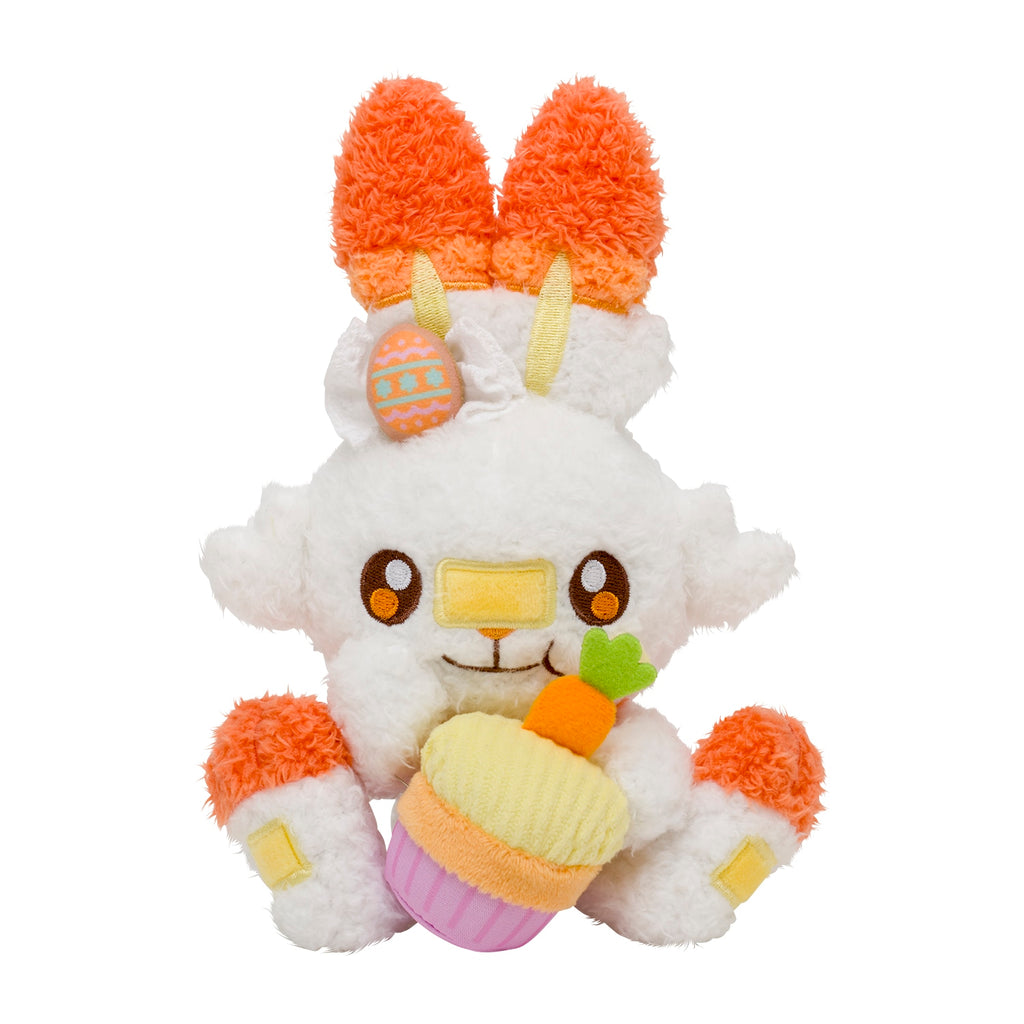 Scorbunny Hibanny Plush Doll Yum Yum Easter Pokemon Center Japan 2024