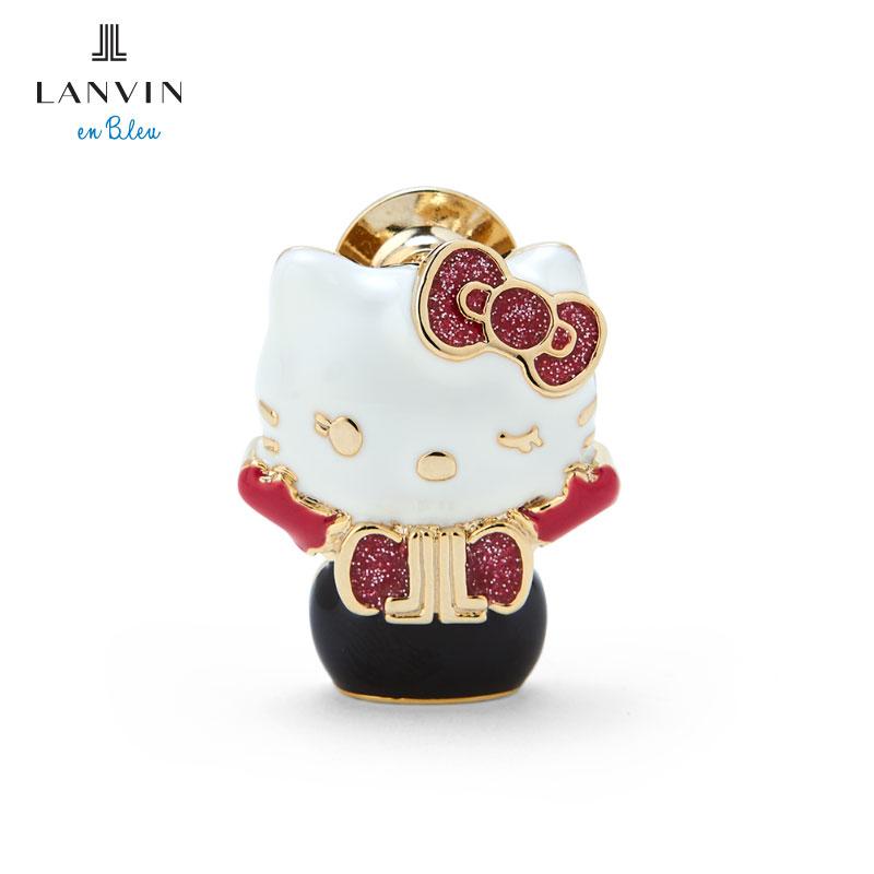 LANVIN en Bleu Hello Kitty 50th Anniversary Brooch Pink Sanrio Japan 2024