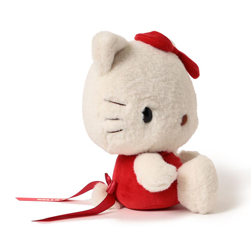 Hello Kitty Plush Doll BEAMS COUTURE Red Sanrio Japan 2024