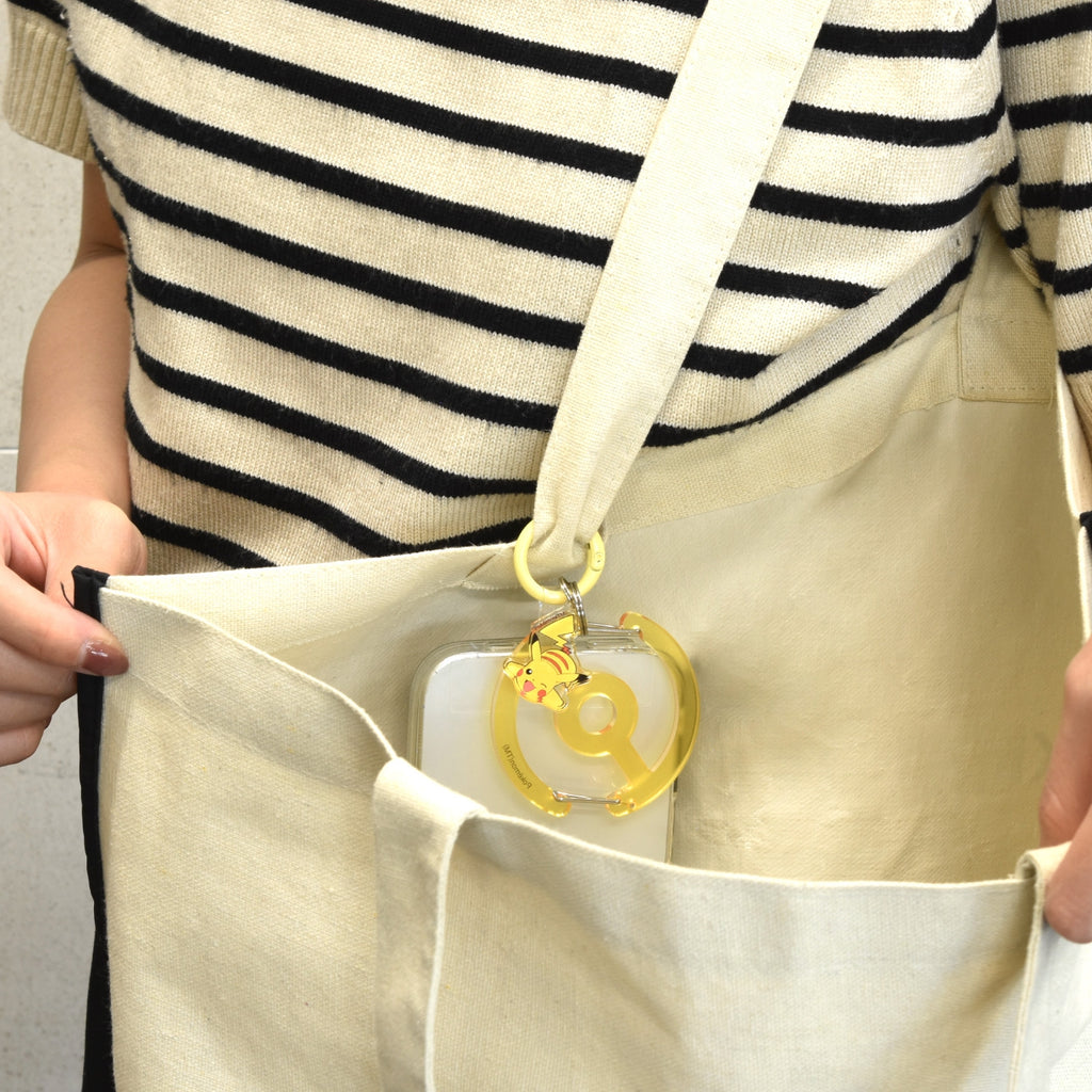Pikachu Multi Ring for Smartphone with Carabiner Pokemon Center Japan 2025