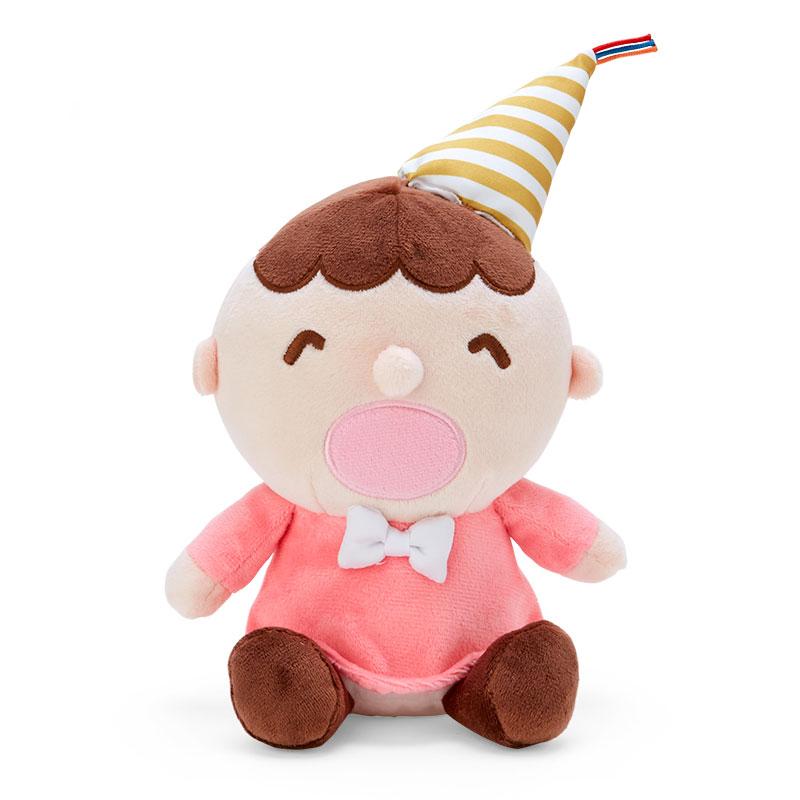 Minna no Tabo Plush Doll Bow Tie Hat Pink Sanrio Japan 2024