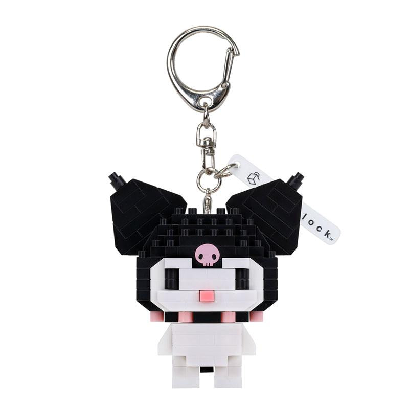 Kuromi Keychain Key Holder Nanoblock n-fig2 Sanrio Japan 2025