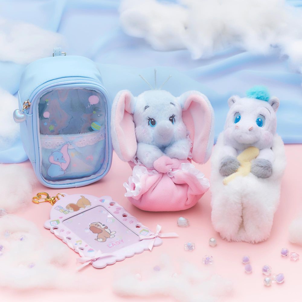 Dumbo Plush Keychain Mellow Hug Disney Store Japan 2025