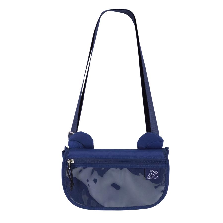 Rilakkuma Flap mini Shoulder Pouch Navy San-X Japan 2025 Shop Limit