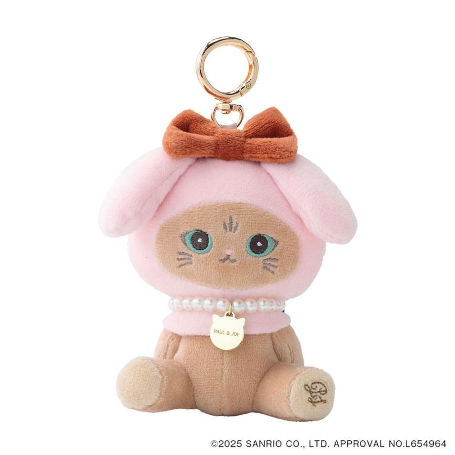 My Melody Keychain Bag Charm Nunetto Cat PAUL & JOE Sanrio Japan 2025