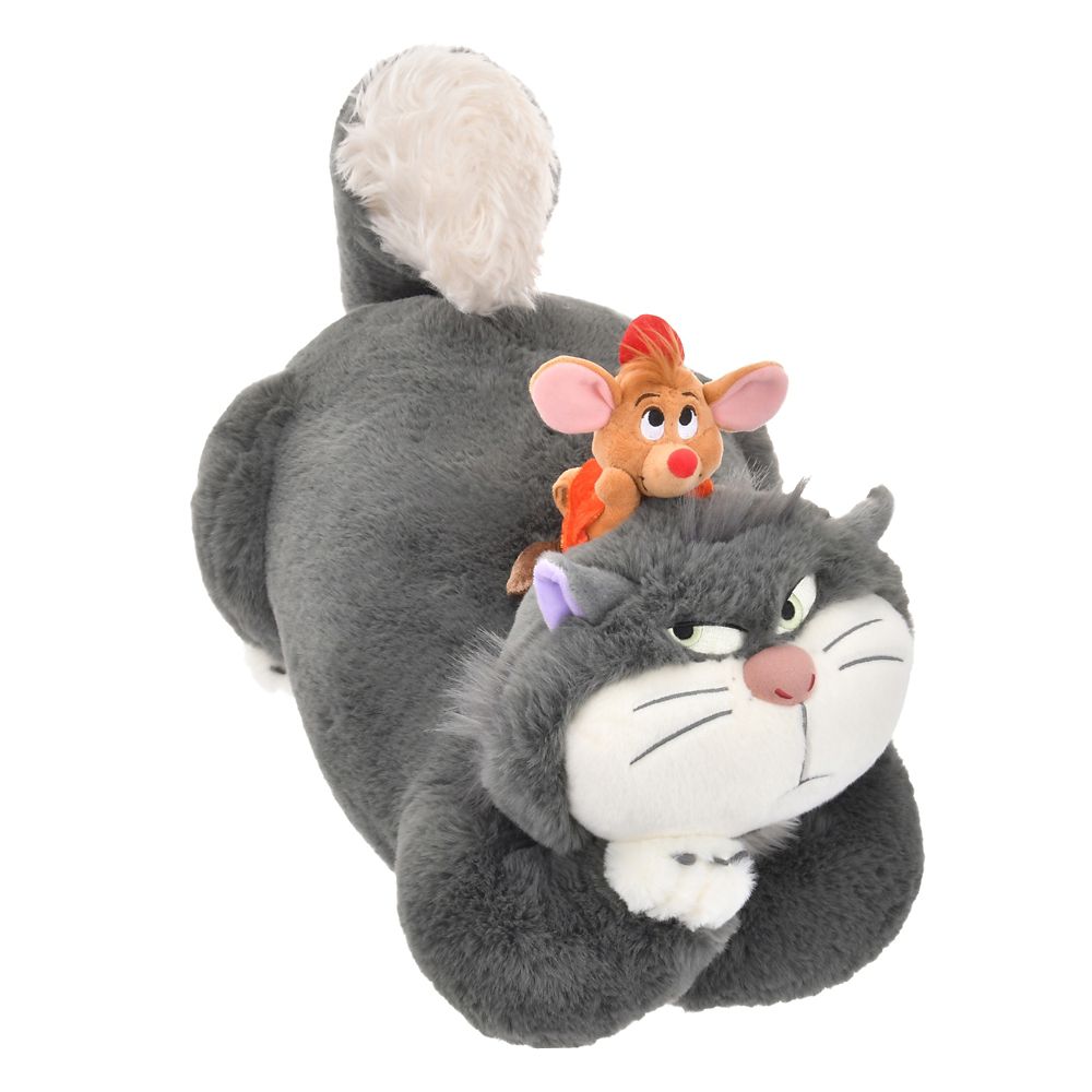 Cinderella Lucifer Jack Plush Doll CAT DAY 2025 Disney Store Japan