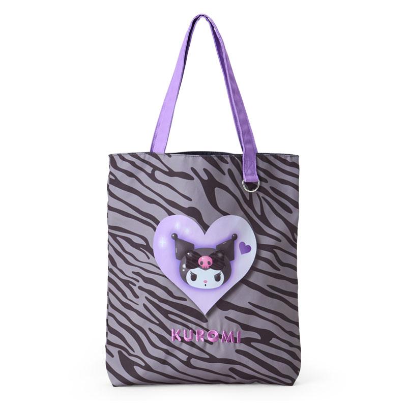 Kuromi Tote Bag Monotone Animal Sanrio Japan 2025