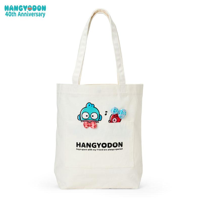 Hangyodon Tote Bag Happy Life Sanrio Japan 2025