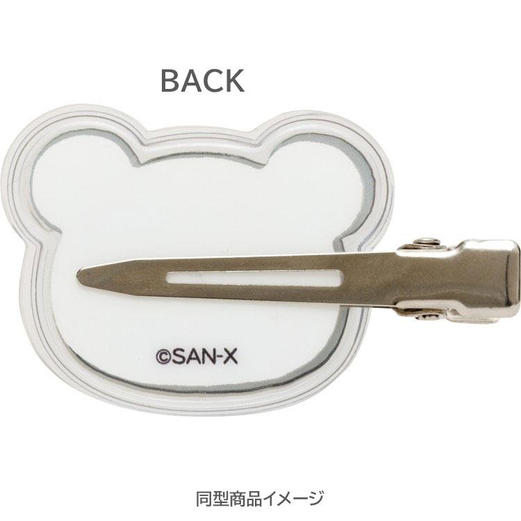 Chairoikoguma Hair Clip Face San-X Japan 2025 Rilakkuma