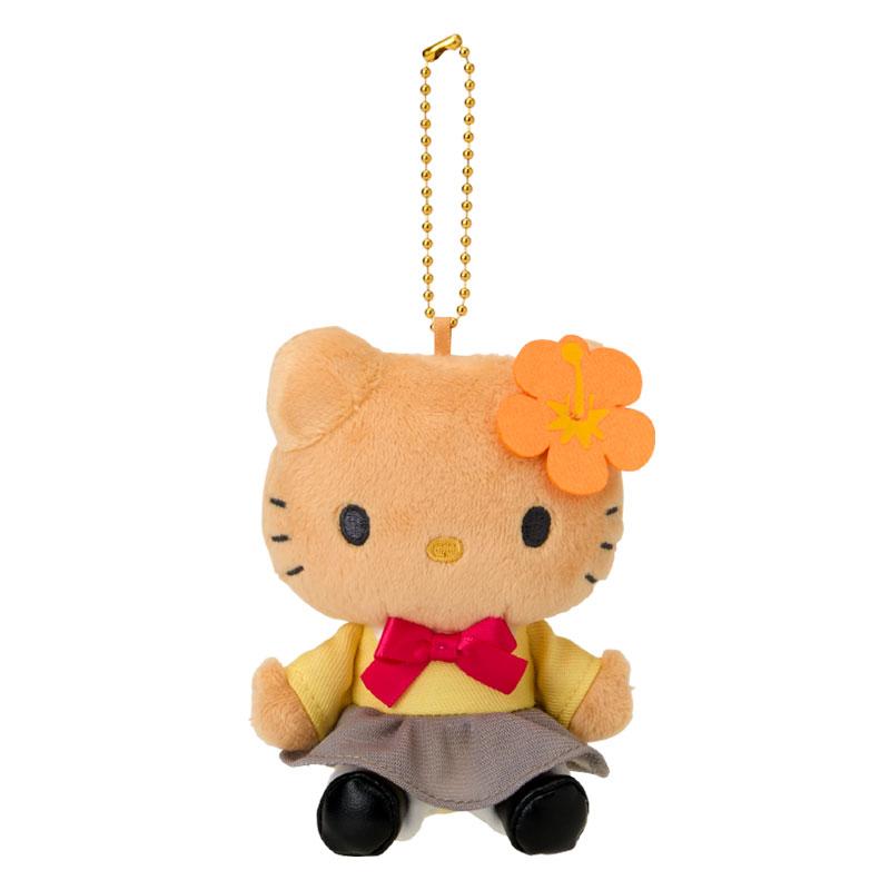 Hello Kitty Plush Keychain Heisei Gal Orange Sanrio Japan 2025