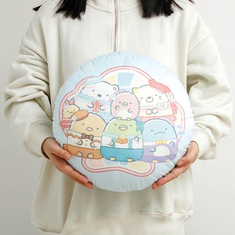 Sumikko Gurashi Round Cushion Penguin Lagoon San-X Japan 2025