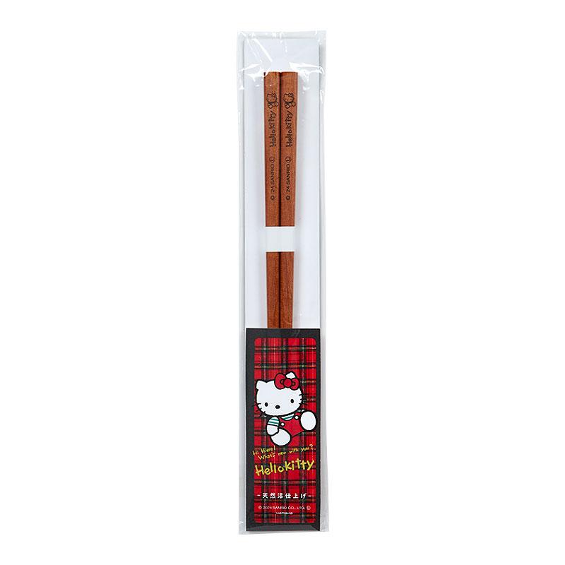 Hello Kitty Wood Chopsticks 80s Sanrio Japan 2024