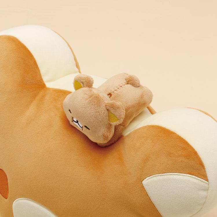 Rilakkuma Super Mochi Soft Plush Doll Face stay with me San-X Japan 2025