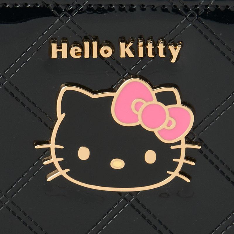 Hello Kitty Bifold Wallet Black Sanrio Japan 2025