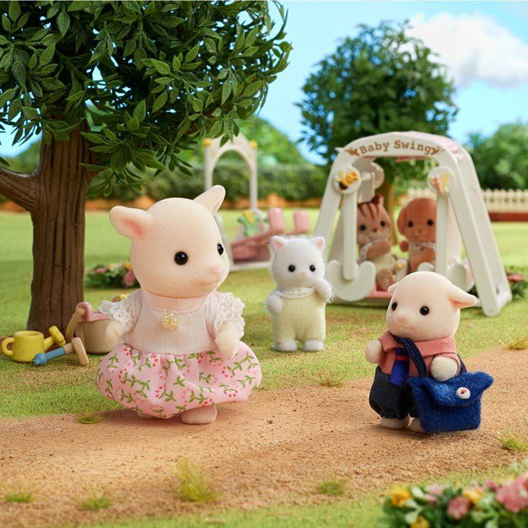 Sylvanian Families doll Goat Family FS-43 EPOCH Japan
