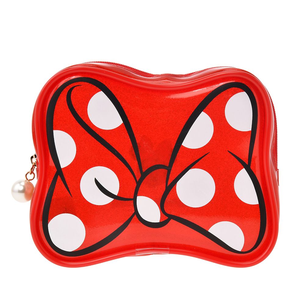 MINNIE'S DOT RIBBON Pouch Disney Store Japan 2025