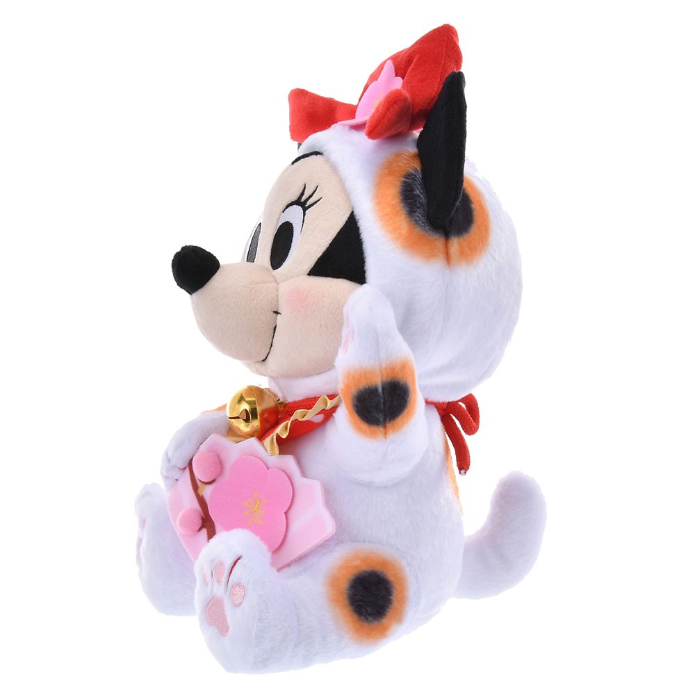 Minnie Plush Doll Cat Daruma Disney Store Japan New Year 2025