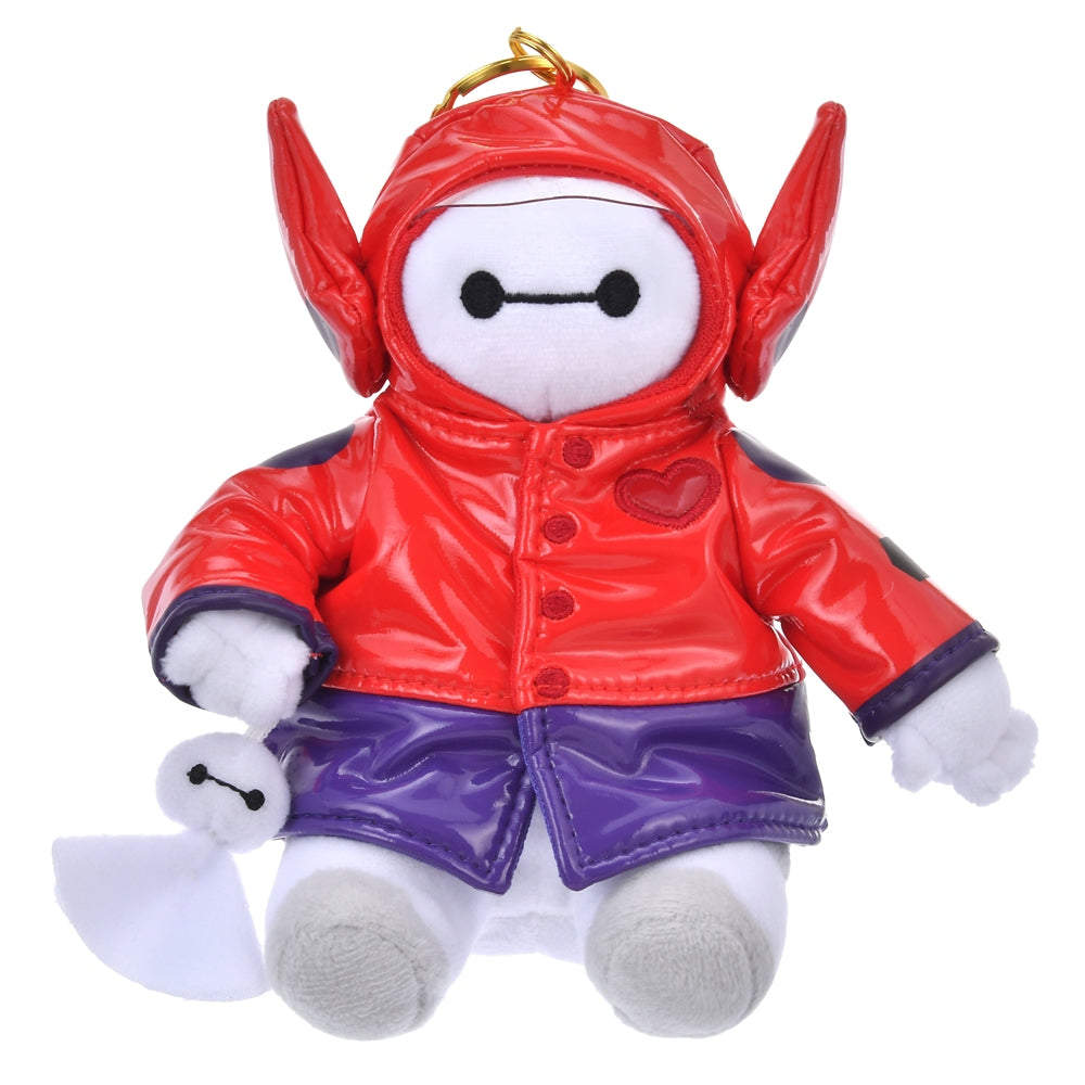 Big Hero 6 Baymax Plush Keychain Raincoat Disney Store Japan 2024