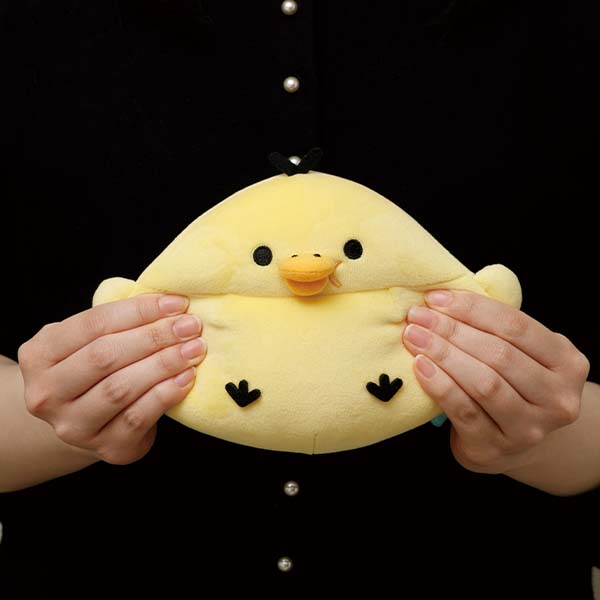 Kiiroitori Yellow Chick Plush Doll Manpuku Maku maku San-X Japan Rilakkuma