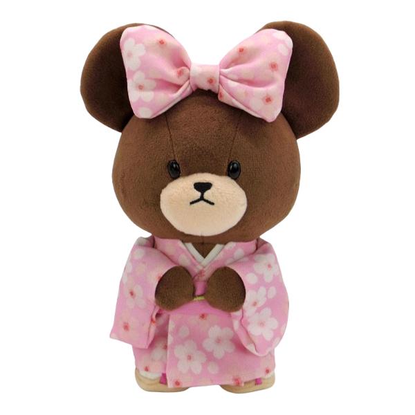 Jackie Plush Doll S Sakura Kimono Pink the bears' school Japan 2025