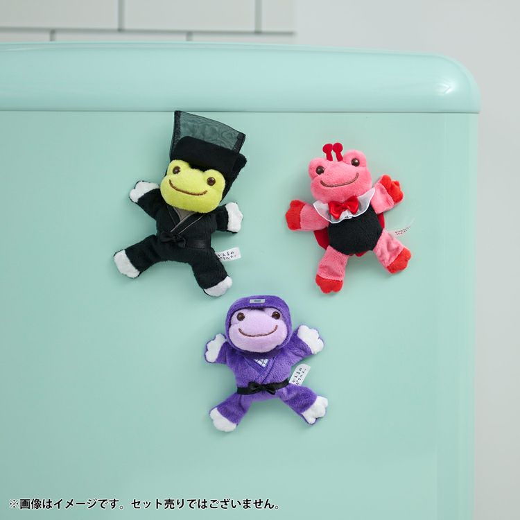 Pickles the Frog Plush Magnet Kuroko Black Japan 2024