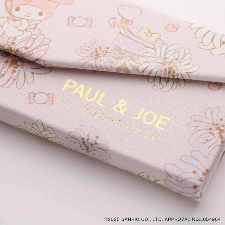 My Melody Glasses Case Chrysanthem Pink PAUL & JOE Japan 2025