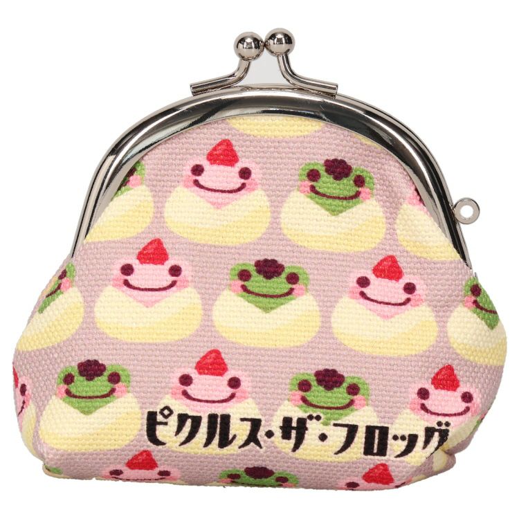 Pickles the Frog Clasp Pouch Retro Cafe Strawberry AYANOKOJI Japan 2025